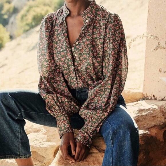 Doen Prima Top Amelie Liberty Floral Print